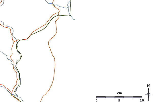 Routes et rivières à proximité Jacks Hole