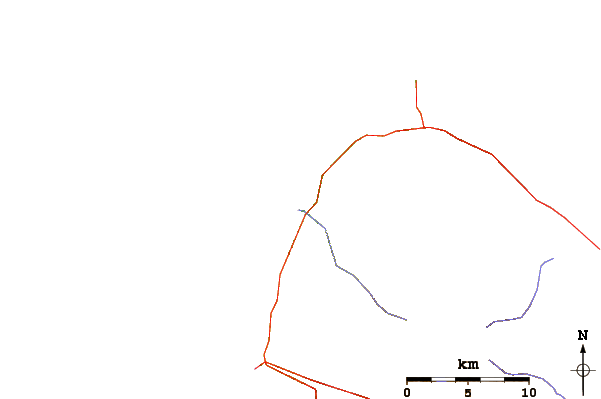 Routes et rivières à proximité Jakes
