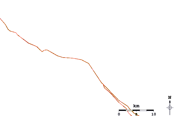 Routes et rivières à proximité James Point