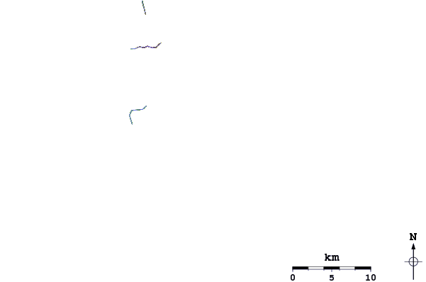 Routes et rivières à proximité Jarawa Point (Totems Reef)