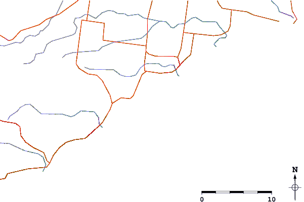 Routes et rivières à proximité Jarosite Reef