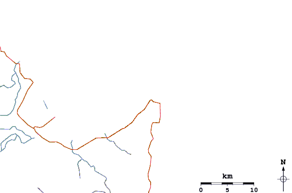 Routes et rivières à proximité Jelly's Point
