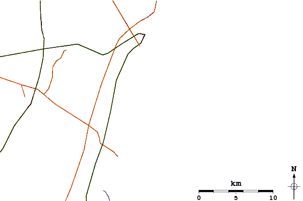 Routes et rivières à proximité Jenness Beach