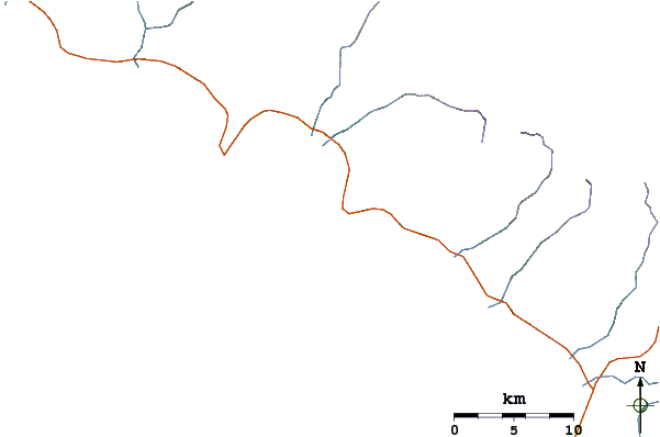 Routes et rivières à proximité Jimmys
