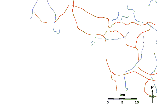 Routes et rivières à proximité Jiquilillo