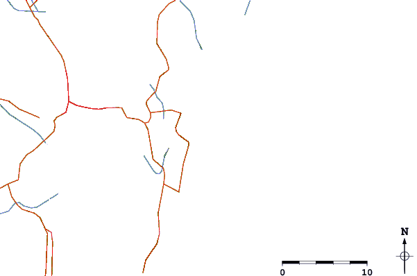 Routes et rivières à proximité Joaquina
