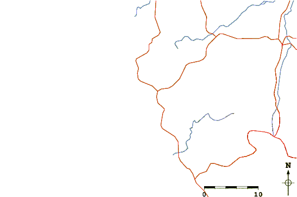 Routes et rivières à proximité Junquillal