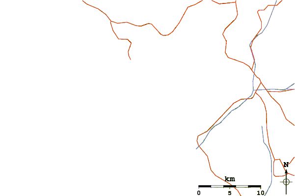 Routes et rivières à proximité K-181