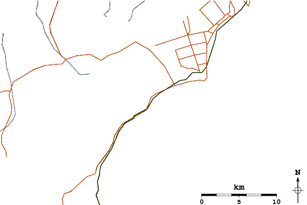 Routes et rivières à proximité Kahutara