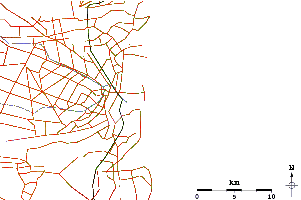 Routes et rivières à proximité Kairaki Beach