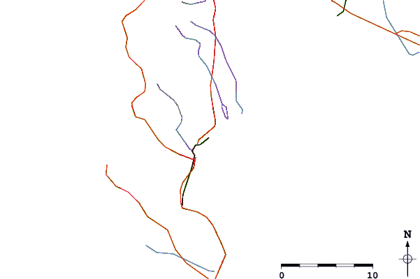 Routes et rivières à proximité Kalk Bay Reef