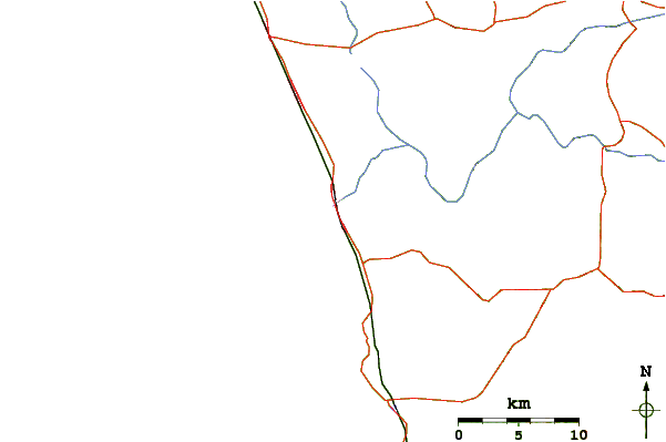 Routes et rivières à proximité Kalutara South