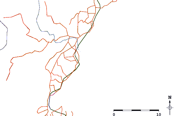 Routes et rivières à proximité Karitane Point