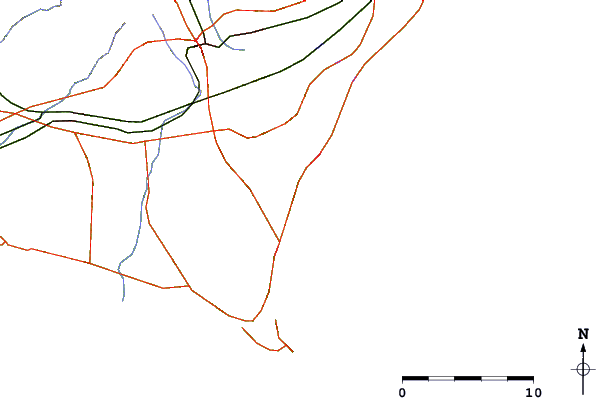 Routes et rivières à proximité Katahama