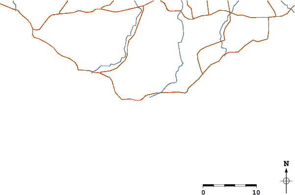Routes et rivières à proximité Katakor
