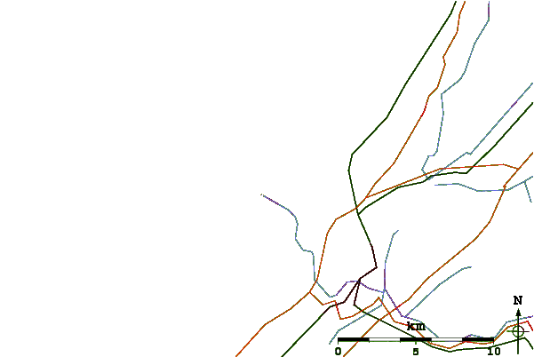 Routes et rivières à proximité Katwijk aan Zee