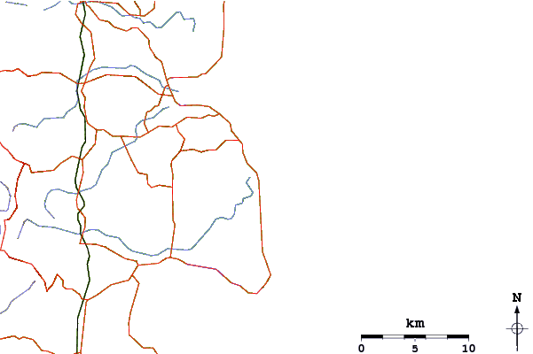 Routes et rivières à proximité Kawana Beach