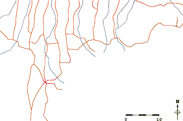 Routes et rivières à proximité Keramas
