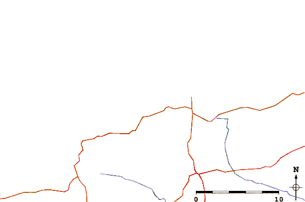 Routes et rivières à proximité Kerlouan