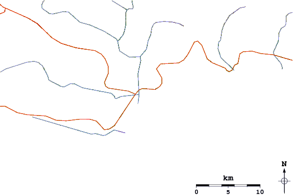 Routes et rivières à proximité Keurbooms