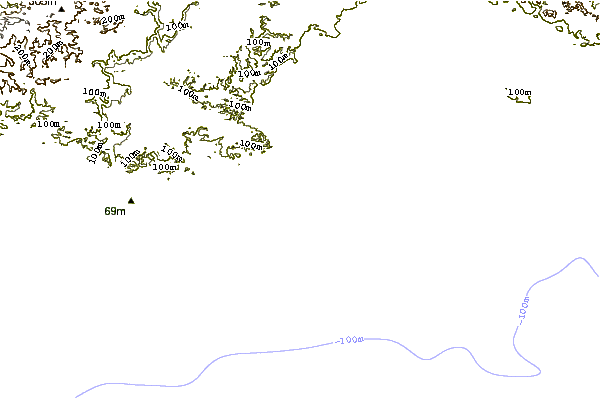 Littoral autour Keusik Luhur