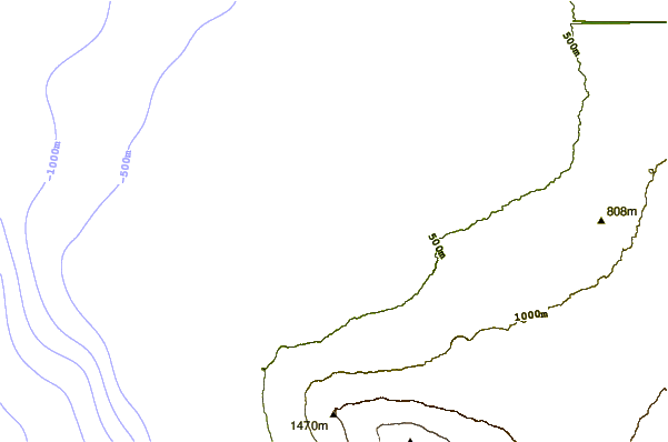 Littoral autour Kiholo Bay