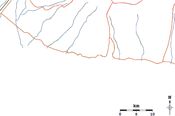 Routes et rivières à proximité K59 and 61