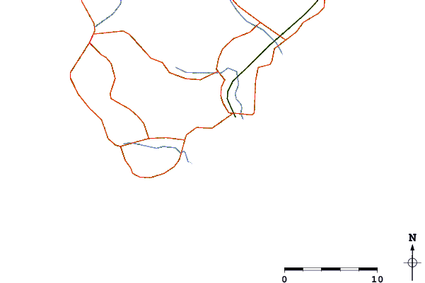 Routes et rivières à proximité Kisami-Ohama Beach