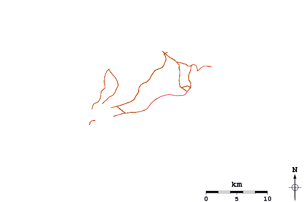 Routes et rivières à proximité Koe Koe