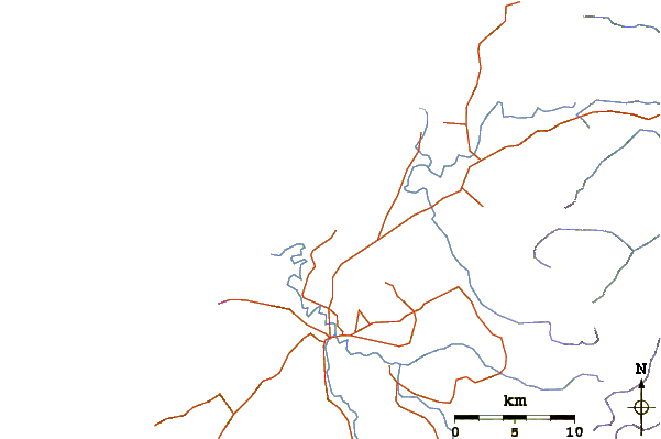 Routes et rivières à proximité Kota Belud