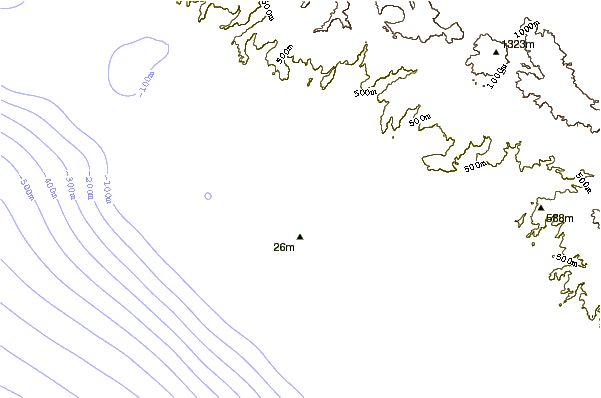 Littoral autour Krui