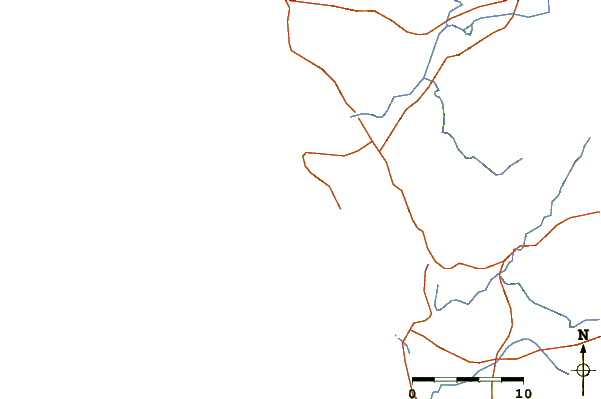 Routes et rivières à proximité Kudle -Beach (Gokarna)