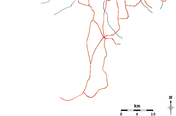 Routes et rivières à proximité Kuta Beach