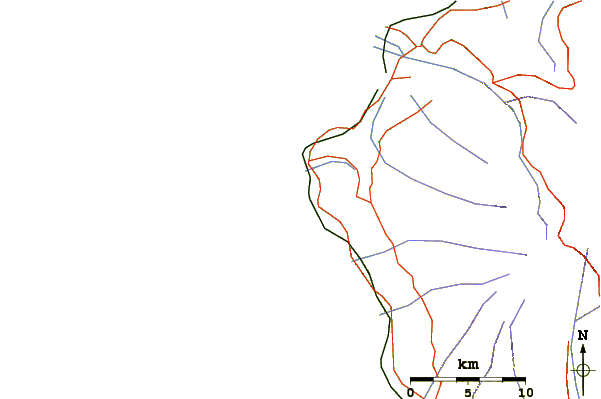 Routes et rivières à proximité LHermitage Left