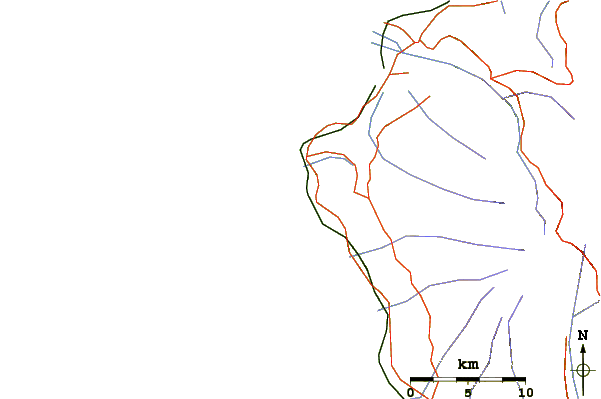 Routes et rivières à proximité LHermitage Right