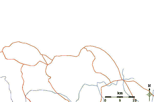 Routes et rivières à proximité La Boca