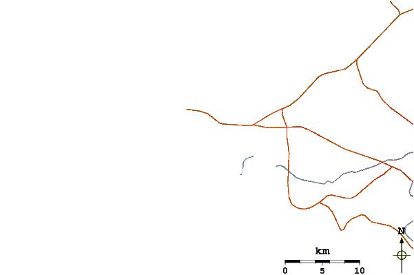 Routes et rivières à proximité La FAE