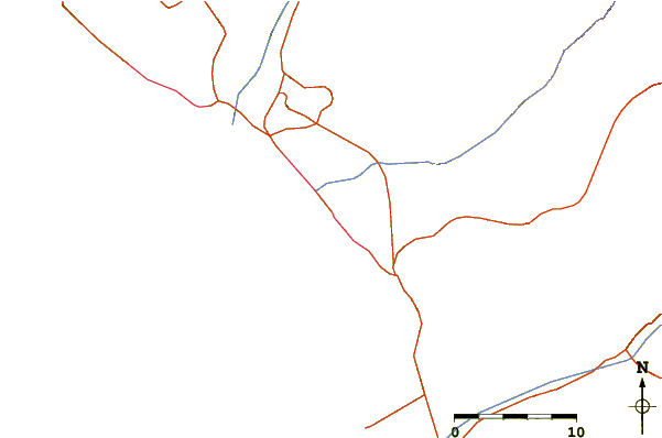 Routes et rivières à proximité La Isla