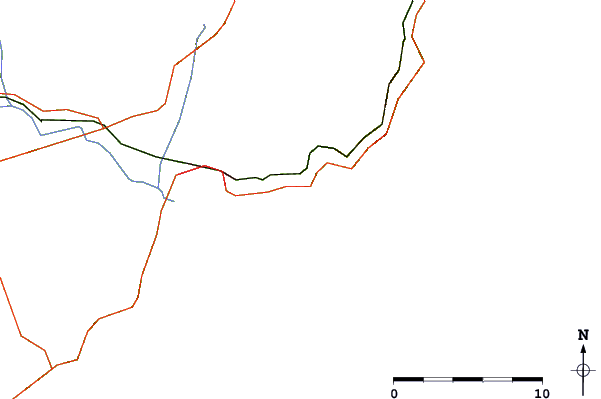 Routes et rivières à proximité La Paillotte