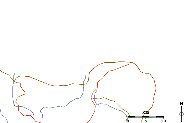 Routes et rivières à proximité La Preciosa