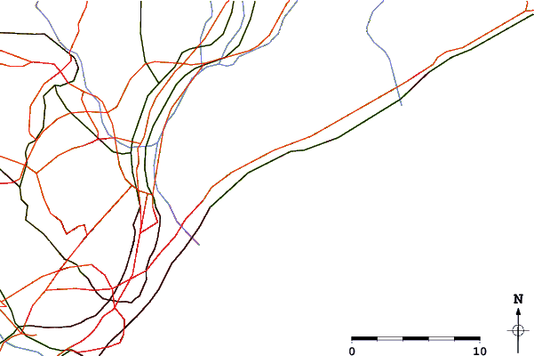 Routes et rivières à proximité La Rotonda