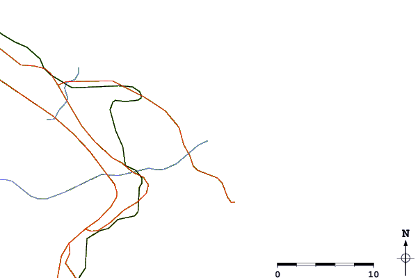 Routes et rivières à proximité La Siesta