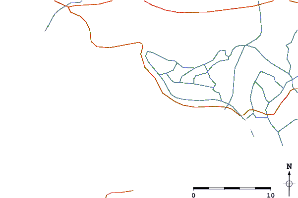 Routes et rivières à proximité La Terriere
