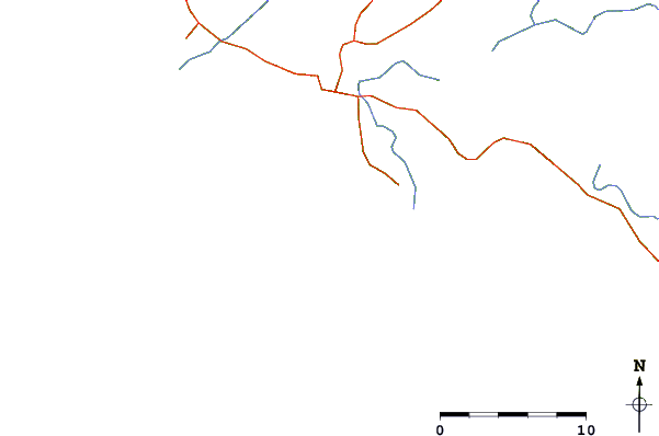 Routes et rivières à proximité La Yerbabuena