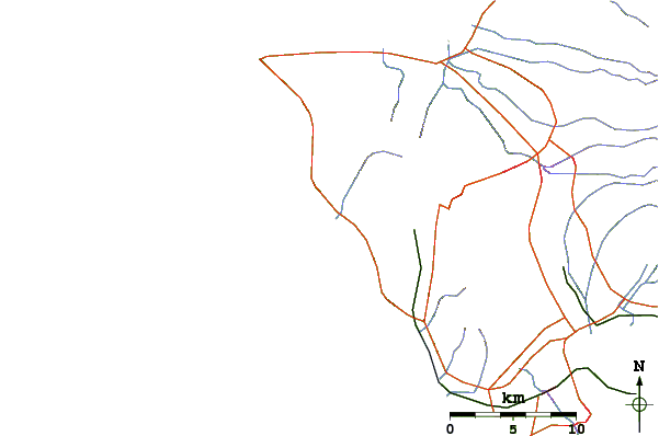 Routes et rivières à proximité Lahilahi Point
