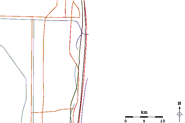 Routes et rivières à proximité Lantana