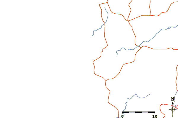Routes et rivières à proximité Las Avellanas