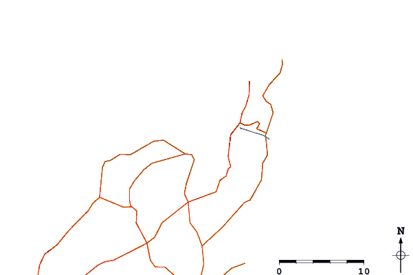 Routes et rivières à proximité Las Bajas