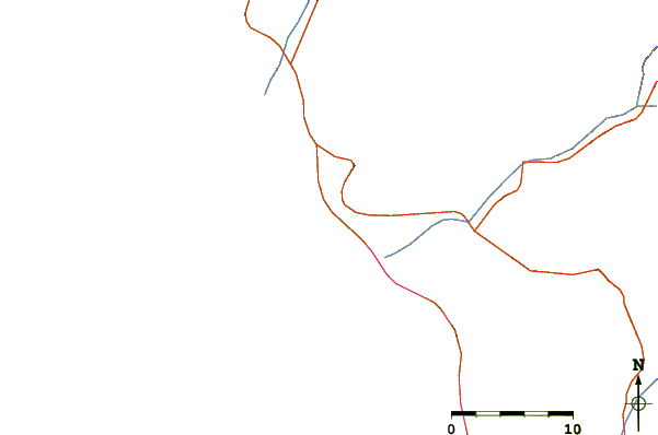 Routes et rivières à proximité Las Brisas