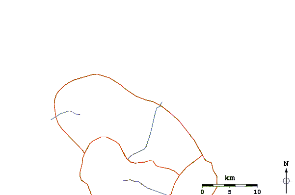 Routes et rivières à proximité Le Lorrain